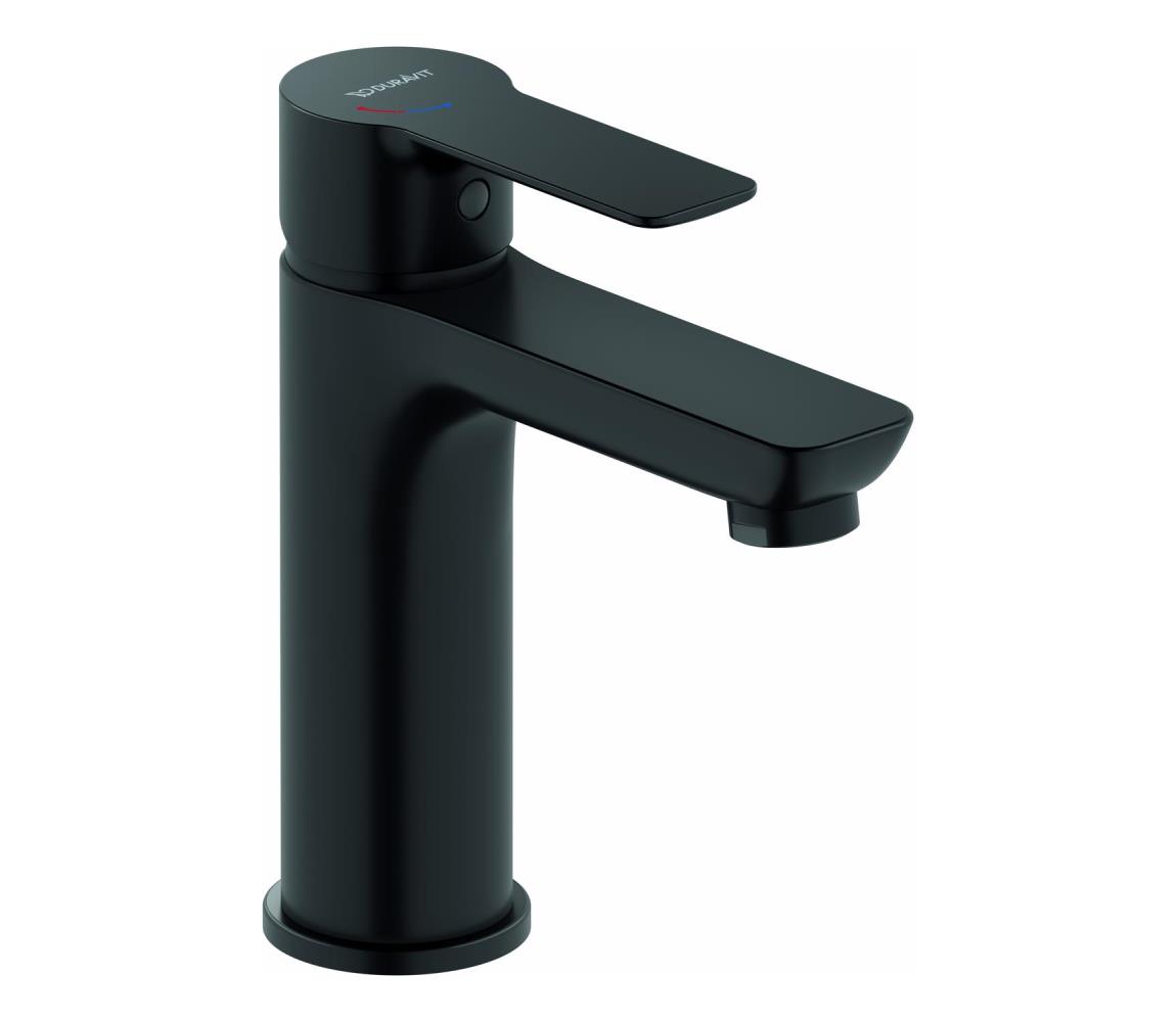 Duravit DC1023002046 - Umývadlová batéria D-CODE matná čierna DC1023002046