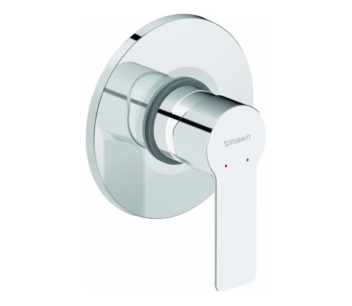 Duravit DC4210007010 - Sprchová batéria pre podomietkovú inštaláciu D-CODE, lesklý chróm DC4210007010