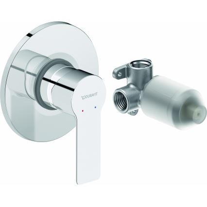 Duravit DC4210007010 - Sprchová batéria pre podomietkovú inštaláciu D-CODE lesklý chróm
