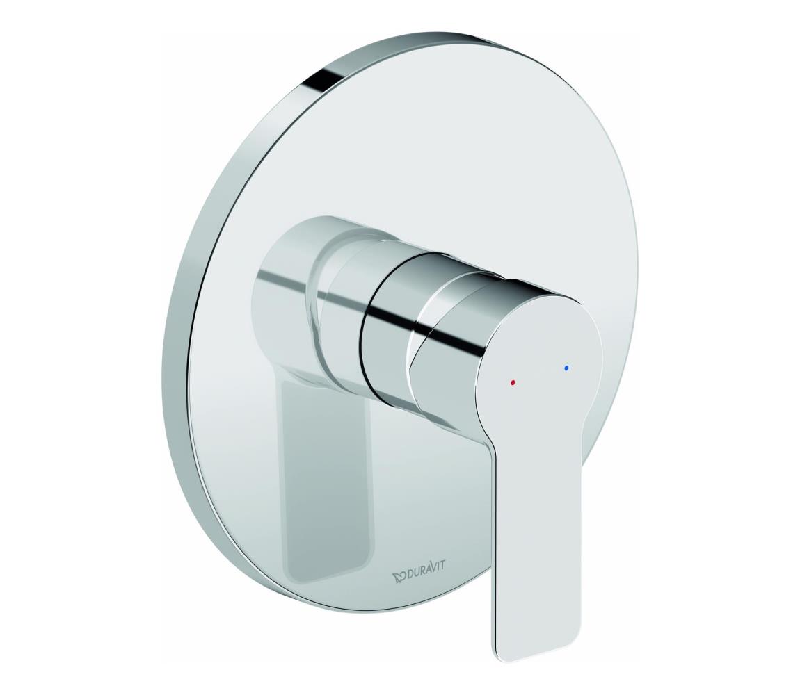 Duravit DC4210010010 - Sprchová batéria pre podomietkovú inštaláciu D-CODE lesklý chróm DC4210010010