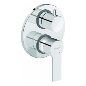 Duravit DC5210008010 - Sprchová batéria pre podomietkovú inštaláciu D-CODE, lesklý chróm