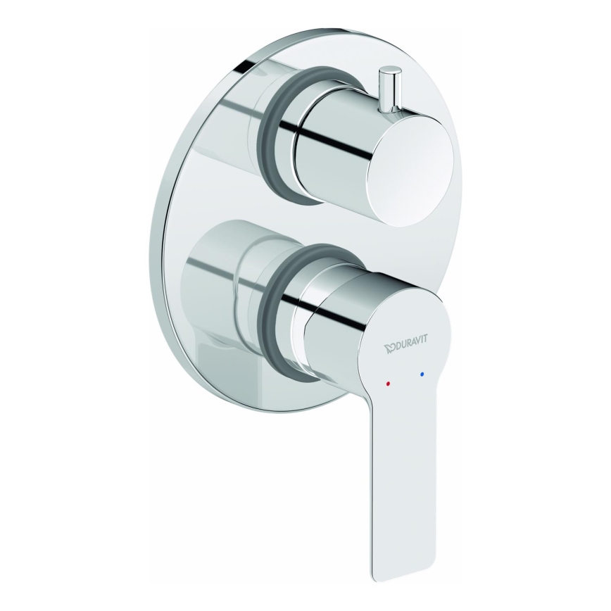 Duravit DC5210008010 - Sprchová batéria pre podomietkovú inštaláciu D-CODE, lesklý chróm