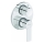 Duravit DC5210008010 - Sprchová batéria pre podomietkovú inštaláciu D-CODE, lesklý chróm
