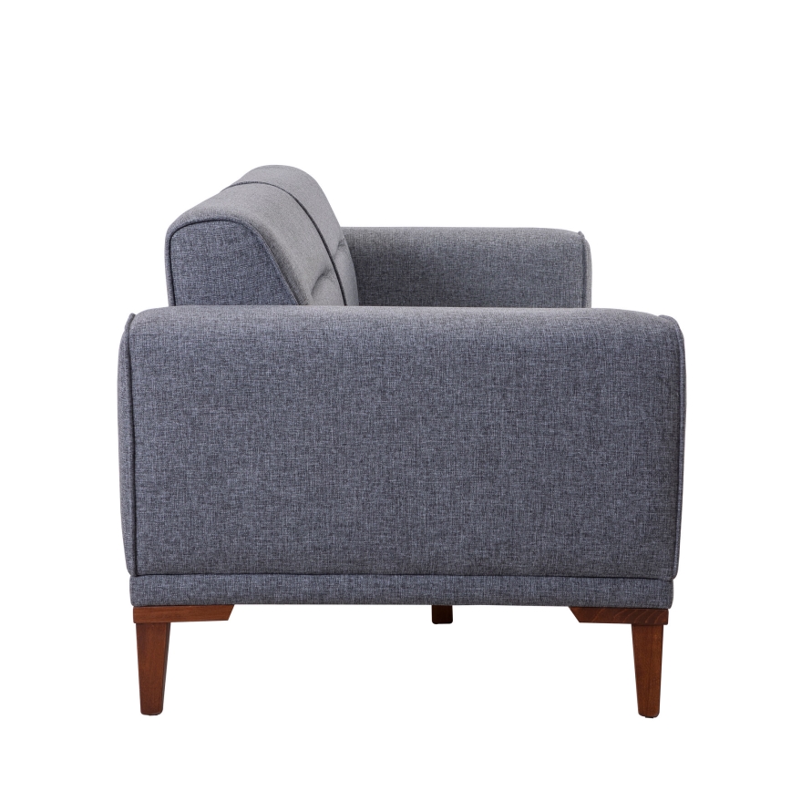 Dvojmiestná pohovka DOTY tmavosivá