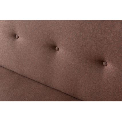 Dvojmiestna pohovka LOKO hnedá