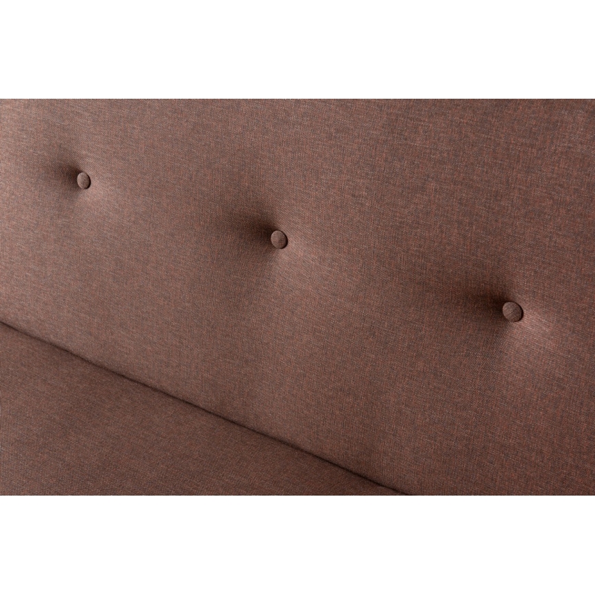 Dvojmiestna pohovka LOKO hnedá