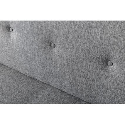 Dvojmiestna pohovka LOKO svetlosivá