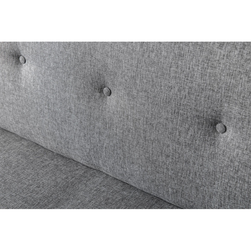 Dvojmiestna pohovka LOKO svetlosivá