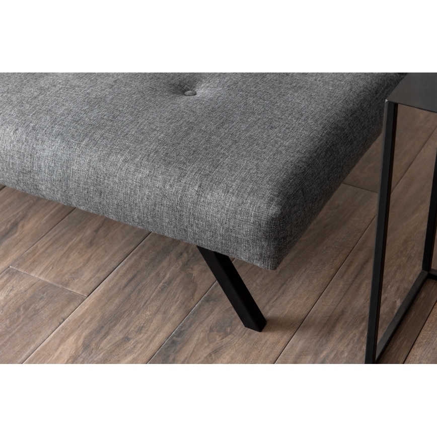 Dvojmiestna pohovka LOKO svetlosivá