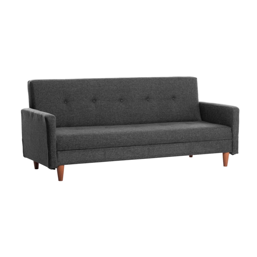 Dvojmiestná pohovka NARA tmavosivá