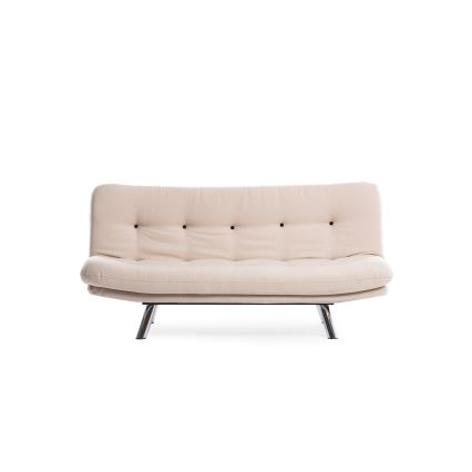 Dvojmiestná rozkladacia pohovka BAKU krémová