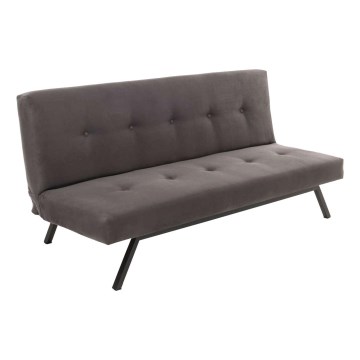 Dvojmiestna rozkladacia pohovka BAKU sivá