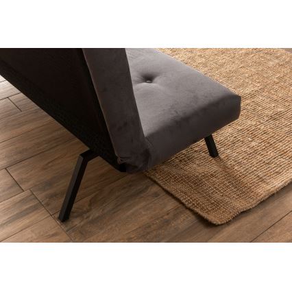 Dvojmiestna rozkladacia pohovka BAKU sivá