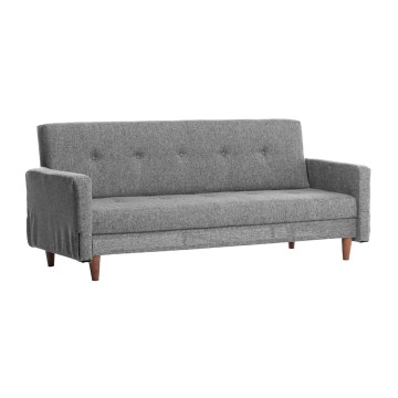 Dvojmiestná sedačka NARA svetlosivá