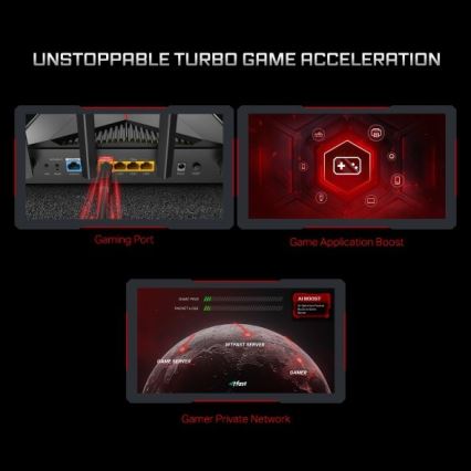 Dvojpásmový herný router Wi‑Fi 7