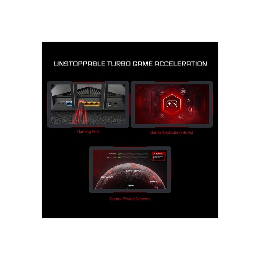 Dvojpásmový herný router Wi‑Fi 7