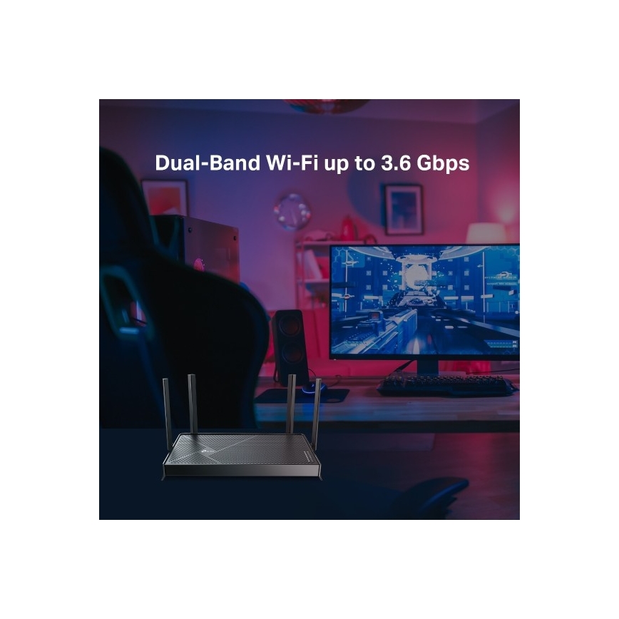 Dvojpásmový Wi‑Fi 7 router