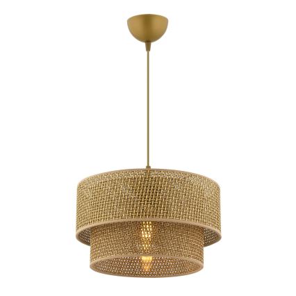 ECHO závesná lampa 1xE27/60W/230V hnedá
