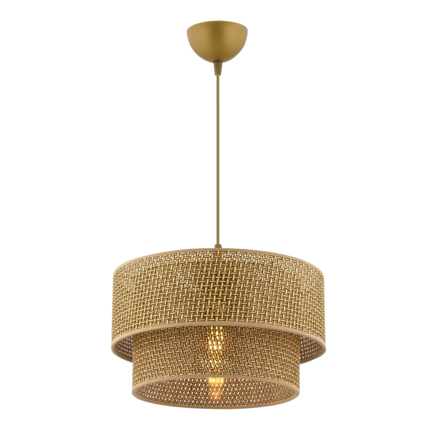 ECHO závesná lampa 1xE27/60W/230V hnedá
