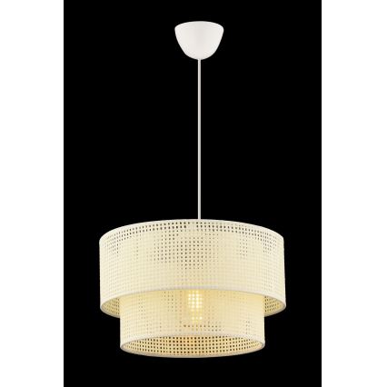ECHO závesné svietidlo 1xE27/60W/230V krémové