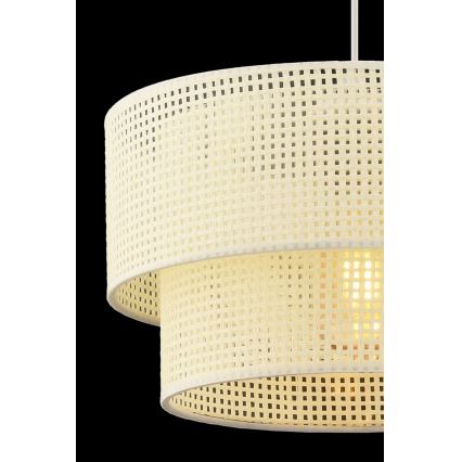 ECHO závesné svietidlo 1xE27/60W/230V krémové