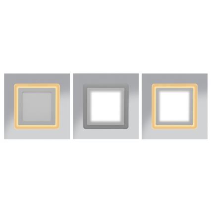 LED Podhľadové svietidlo DUO LED/18W/230V + LED/6W
