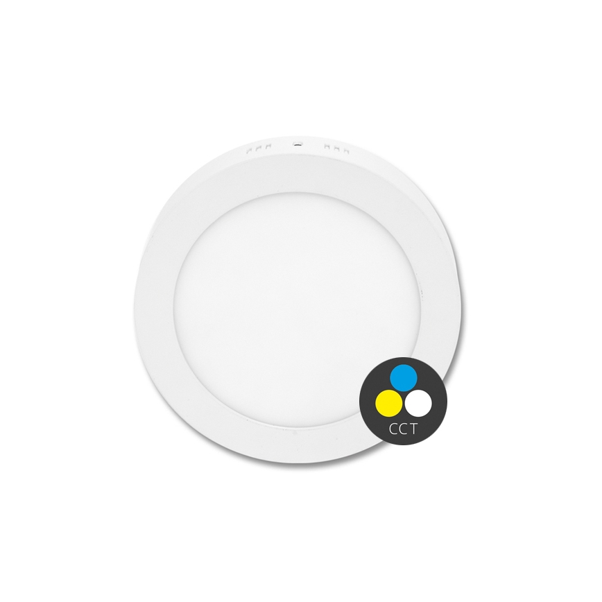 LED Stropné svietidlo LADA LED/12W/230V 3000/4000/6000K pr. 17 cm biela