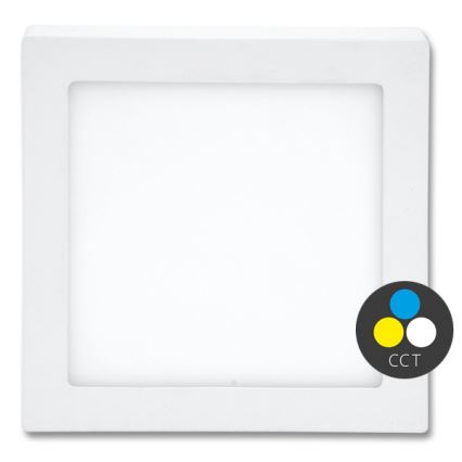 LED Stropné svietidlo RAFA LED/18W/230V 3000/4000/6000K 22x22 cm biela