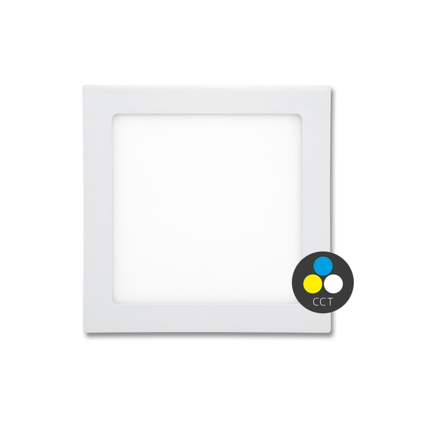 LED Kúpeľňové podhľadové svietidlo RAFA LED/12W/230V 3000/4000/6000K 17x17 cm IP44 biela