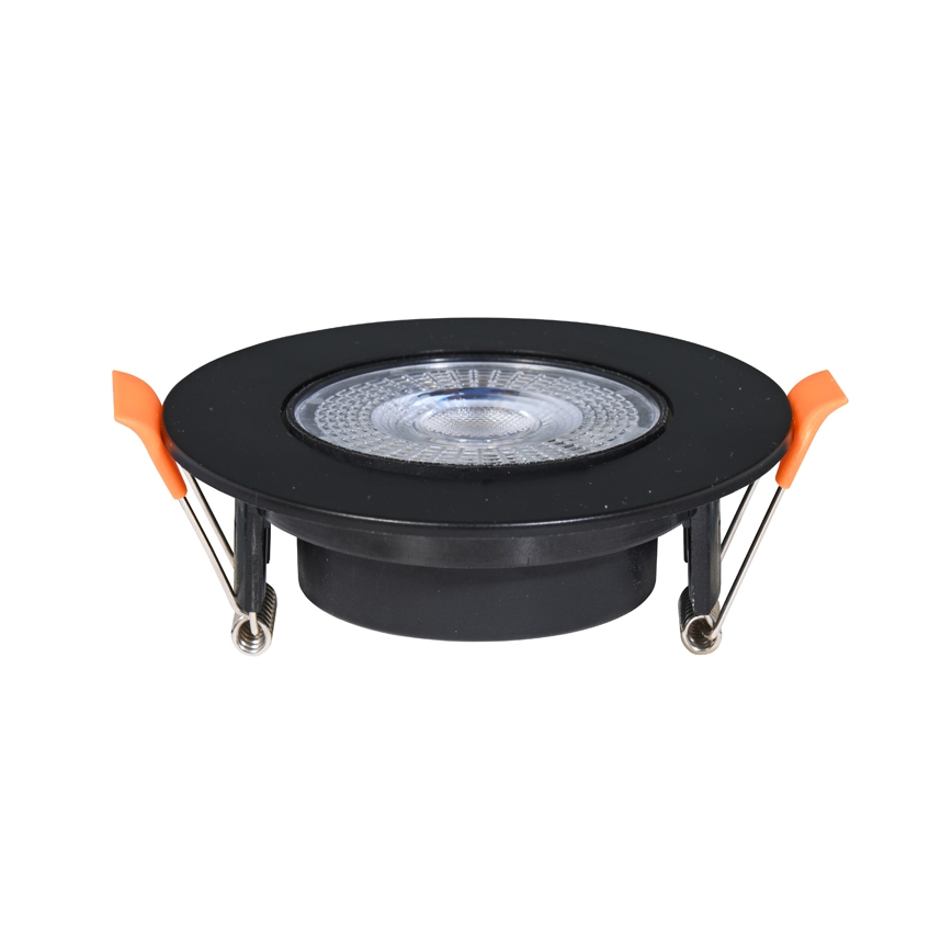 LED Stmievateľné podhľadové svietidlo ZITA LED/3/5/7W/230V 3000/4000/6000K pr. 9 cm čierna