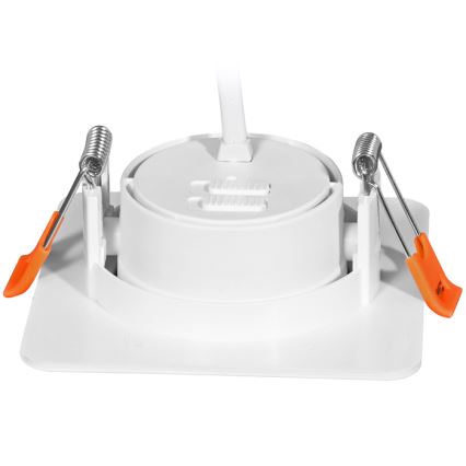 LED Stmievateľné podhľadové svietidlo KENT LED/3/5/7W/230V 3000/4000/6000K 9x9 cm biela