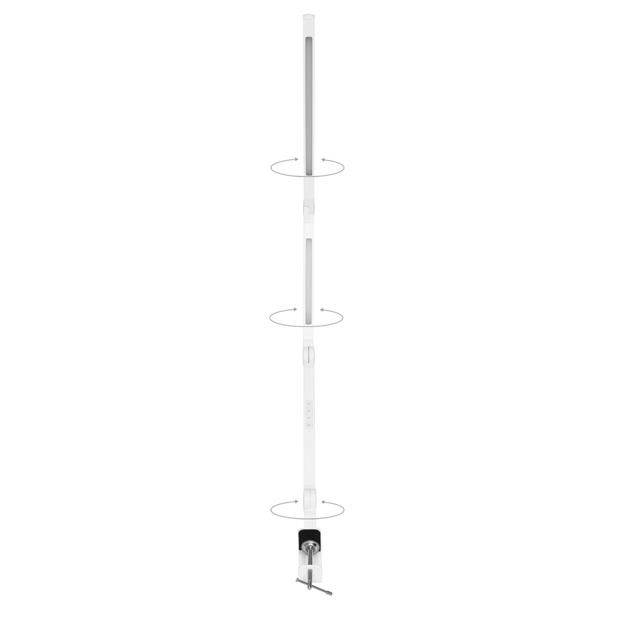 LED Stmievateľná stolná lampa SPACE LED/8W + LED/11W/230V 3000-6000K biela