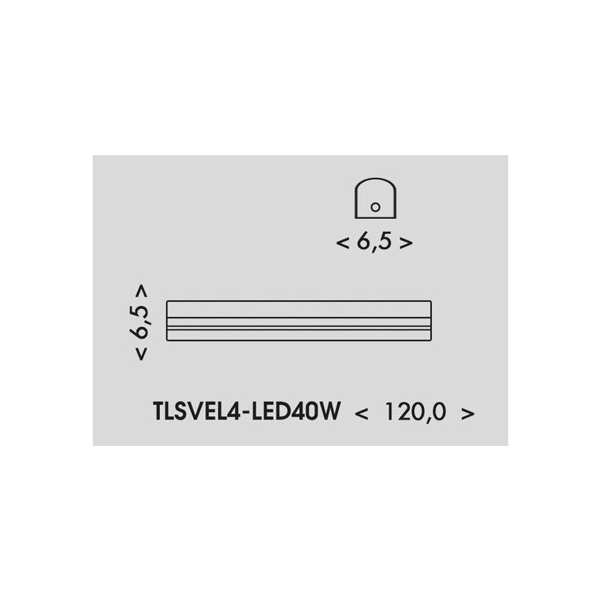 LED Žiarivkové svietidlo VELO LED/24/32/40W/230V 3000/4000/6000K 120 cm biela