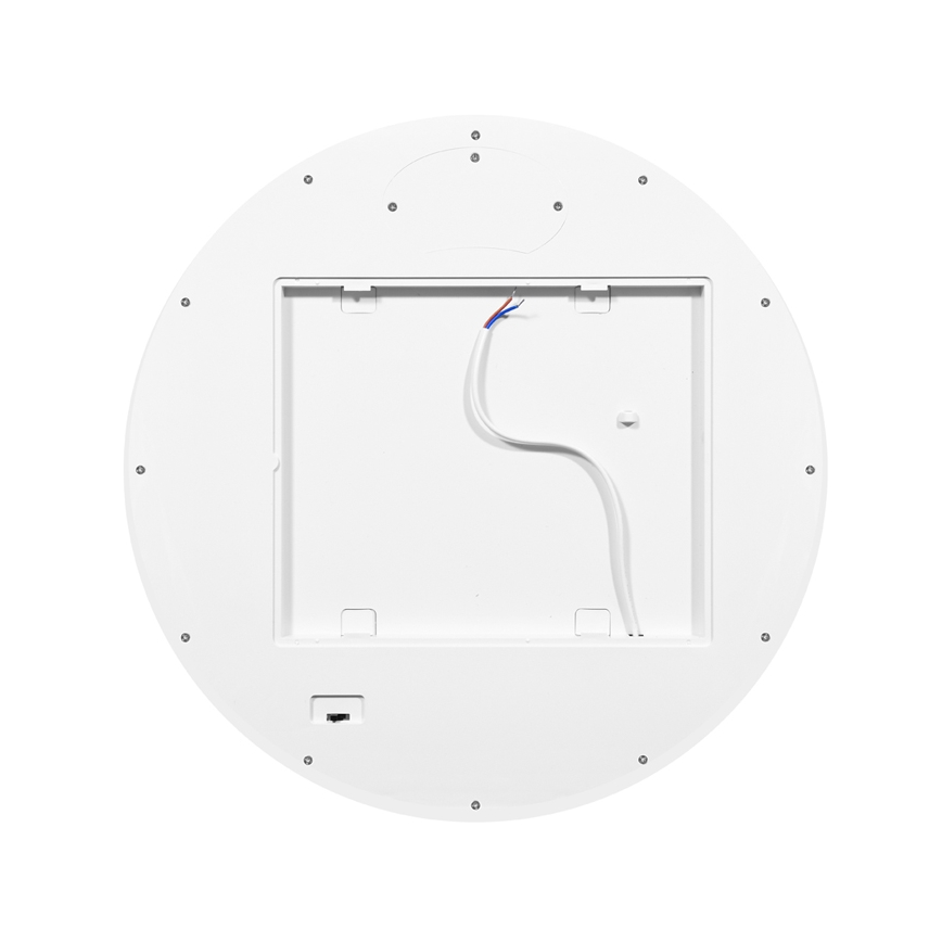 LED Stropné svietidlo SALY LED/40W/230V 3000/4000/6000K pr. 50 cm IP40 čierna