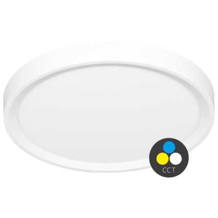 LED Stropné svietidlo SALY LED/50W/230V 3000/4000/6000K pr. 60 cm IP40 biela