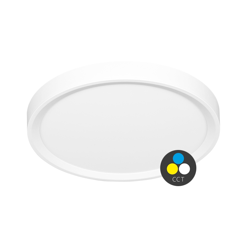 LED Stropné svietidlo SALY LED/50W/230V 3000/4000/6000K pr. 60 cm IP40 biela