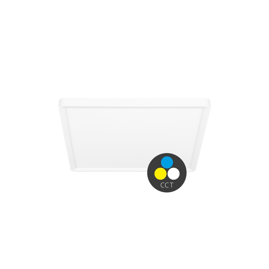 LED Stropné svietidlo TERY LED/24W/230V 3000/4000/6000K 30x30 cm IP40 biela