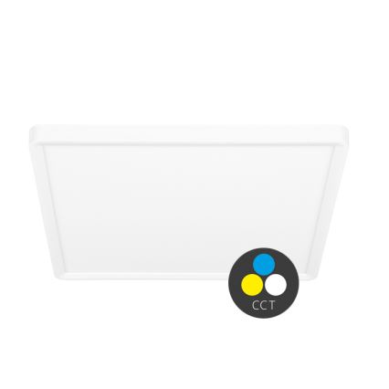 LED Stropné svietidlo TERY LED/32W/230V 3000/4000/6000K 40x40 cm IP40 biela