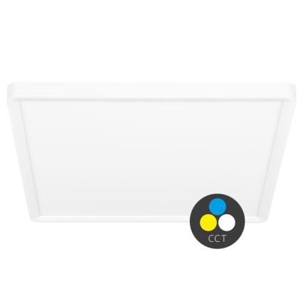LED Stropné svietidlo TERY LED/40W/230V 3000/4000/6000K 50x50 cm IP40 biela