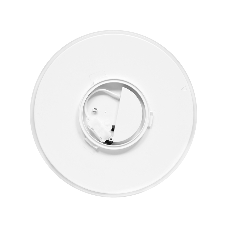 LED Kúpeľňové stropné svietidlo LIRA LED/12W/230V 4000K pr. 25 cm IP44 čierna