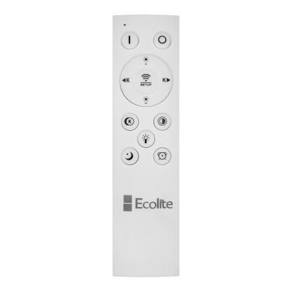 LED Stmievateľné stropné svietidlo ECHO ED/90W/230V 2700-6500K + diaľkové ovládanie