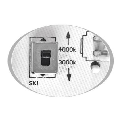 LED Vonkajšie stropné svietidlo MARTIN LED/15W/230V 3000/4000K pr. 30 cm IP65 biela