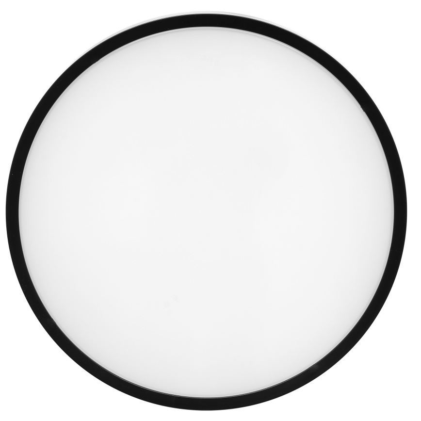 LED Vonkajšie stropné svietidlo so senzorom MARTIN LED/25W/230V 3000/4000K pr. 35 cm IP65 čierna