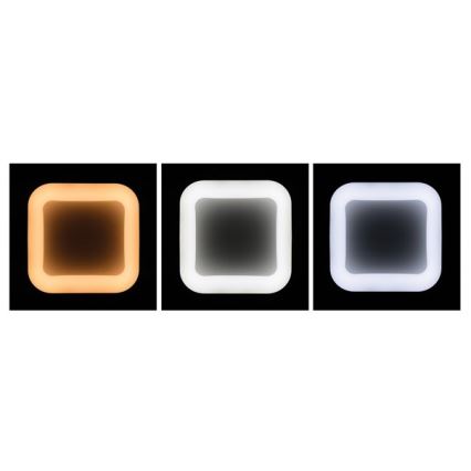 LED Stmievateľné stropné svietidlo NEST LED/40W/230V 3000-6500K šedá + diaľkové ovládanie