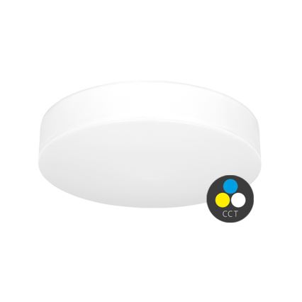 LED Kúpeľňové stropné svietidlo MAKARON LED/24W/230V 3000/4000/6000K pr. 30 cm IP44 biela