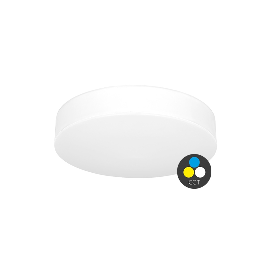 LED Kúpeľňové stropné svietidlo MAKARON LED/24W/230V 3000/4000/6000K pr. 30 cm IP44 biela