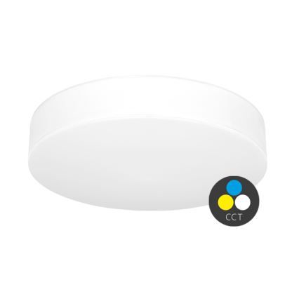 LED Kúpeľňové stropné svietidlo MAKARON LED/36W/230V 3000/4000/6000K pr. 40 cm IP44 biela