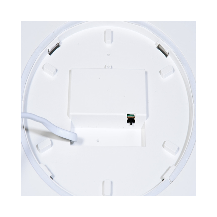 LED Kúpeľňové stropné svietidlo MAKARON LED/36W/230V 3000/4000/6000K pr. 40 cm IP44 čierna