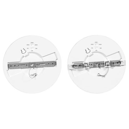 LED Stmievateľné podhľadové svietidlo so senzorom LEXA LED/6/12/18W/230V 3000/4000/6000K pr. 22,5 cm biela