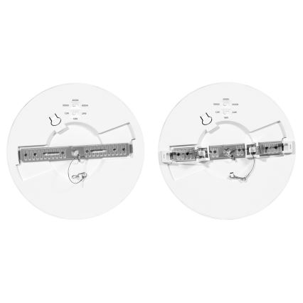 LED Stmievateľný panel LEXA LED/12/18/24W/230V 3000/4000/6000K pr. 30 cm biela